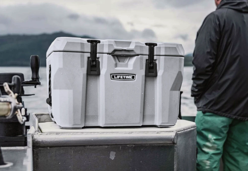 outdoor cooler with bottle opener