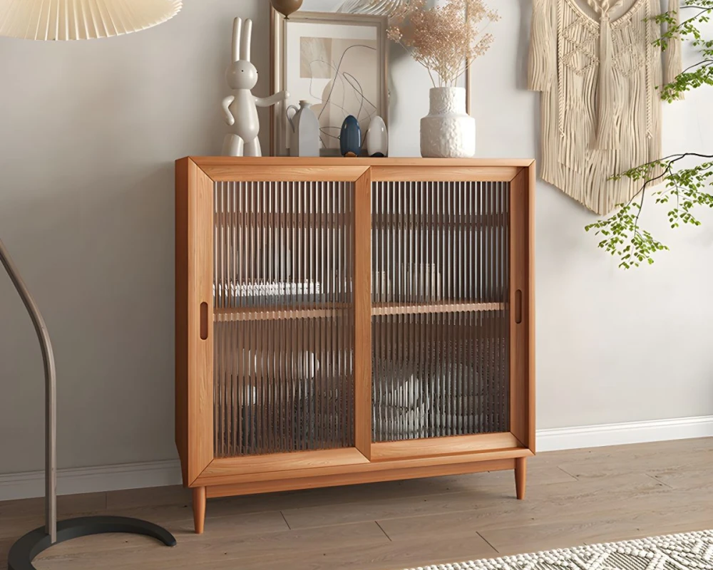 sideboard with drawers and shelves