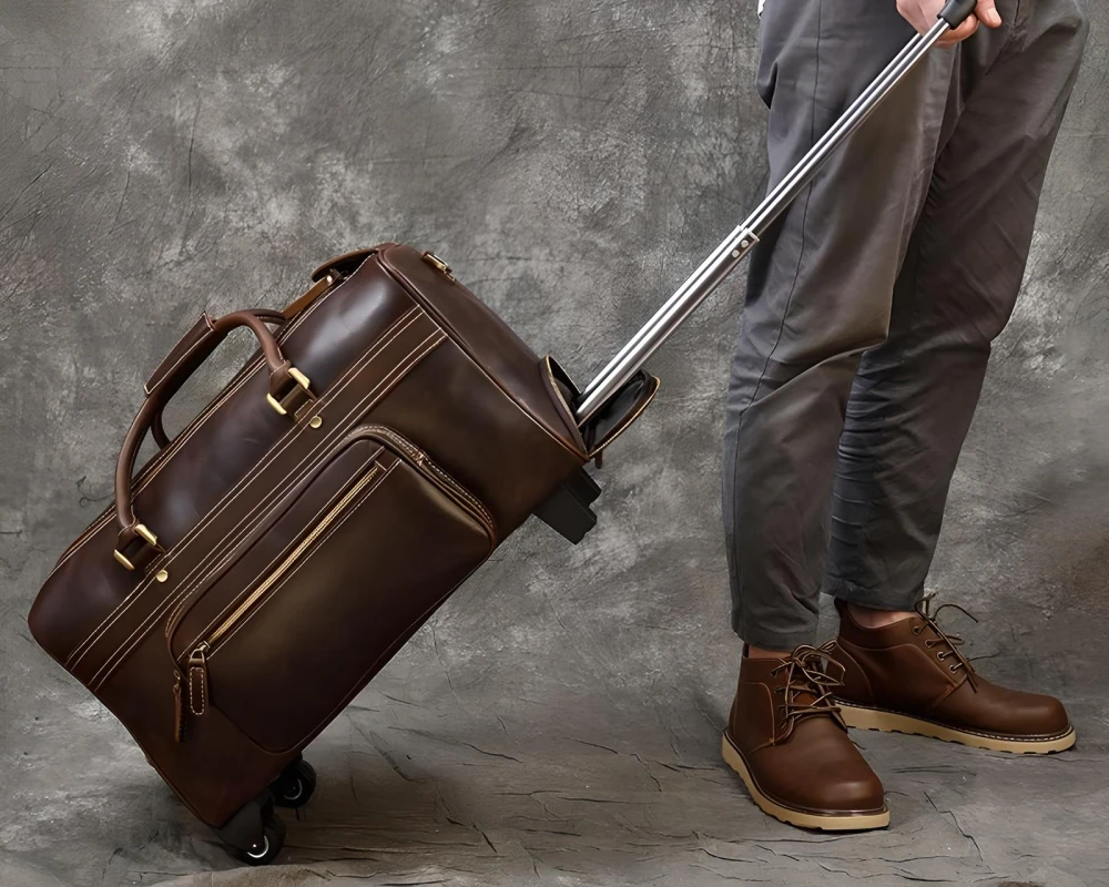 luggage bag trolley